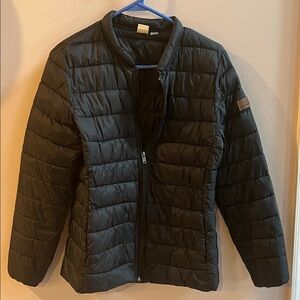 Roxy Black Light-Weight Puffer Jacket Super Soft